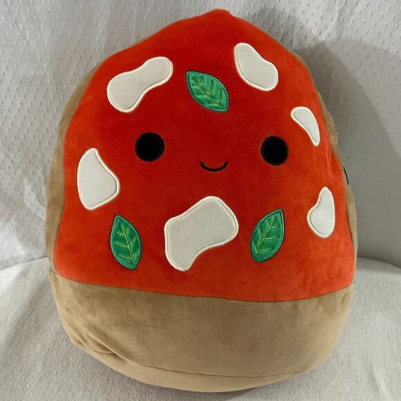 Original Squishmallows 14" Sanda Margherita Pizza Slice Soft Plush Toy Pillow - Picture 1 of 4